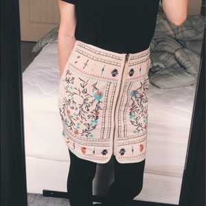 Embroidered Skirt